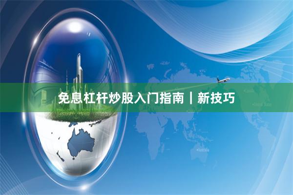 免息杠杆炒股入门指南｜新技巧