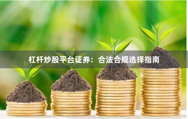 杠杆炒股平台证券：合法合规选择指南